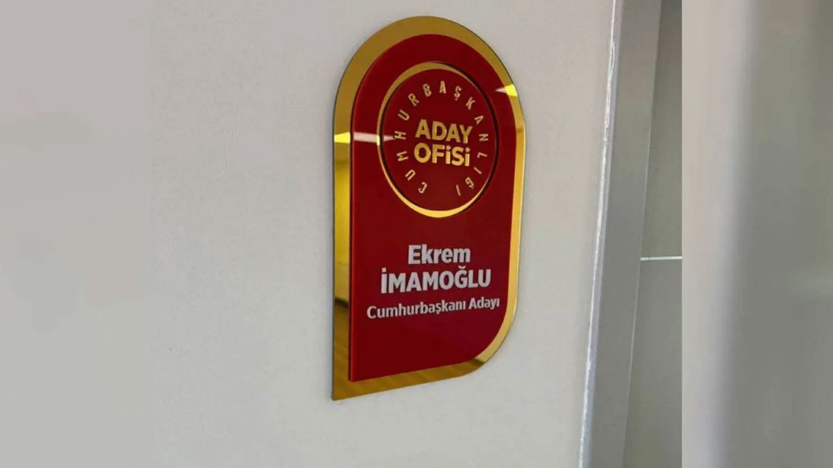 İmamoğlu’nun Cumhurbaşkanlığı aday ofisi kapatıldı