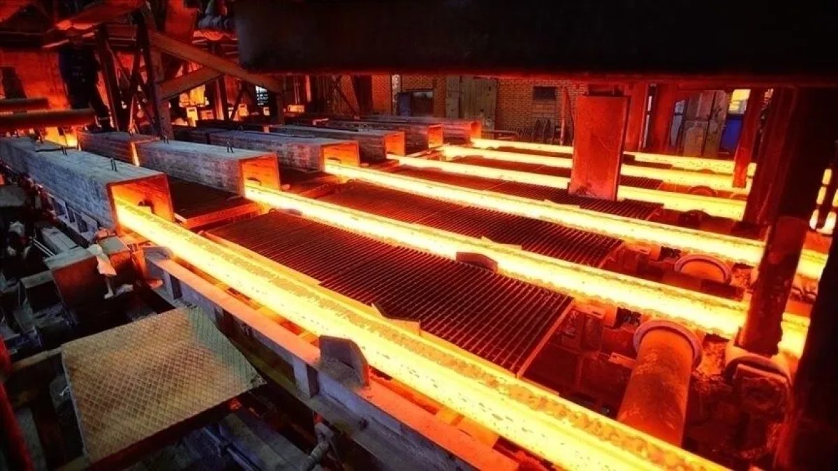 Türkiye’nin ham çelik üretimi temmuzda yüzde 7 arttı